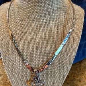 Keep Collins choker with pendant sterling